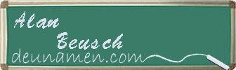 Alan Beusch Visitenkarte